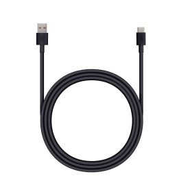 Cable USB A to Type C 3.0 2A HD2 1 m fekete