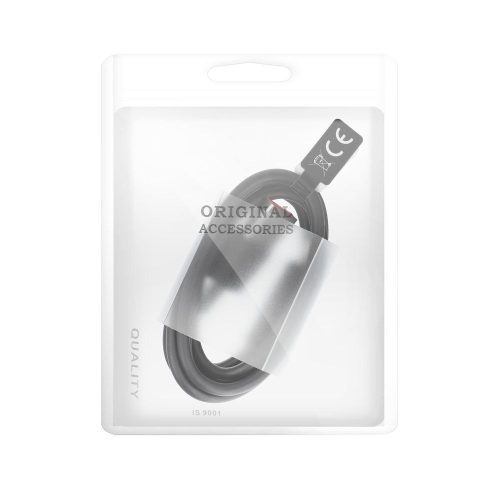 Cable USB A to Type C 3.0 2A HD2 1 m fekete