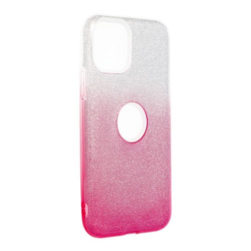 SHINING tok az IPHONE 11 Pro-hoz, átlátszó rózsaszín