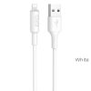 HOCO kábel USB A to Lightning 2A X25 1 m fehér