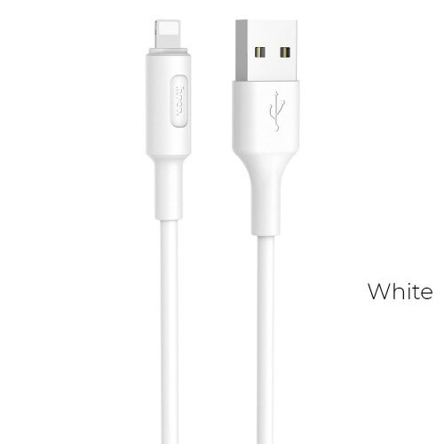 HOCO kábel USB A to Lightning 2A X25 1 m fehér