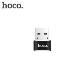 Adapter OTG USB A to USB C Hoco UA6 black