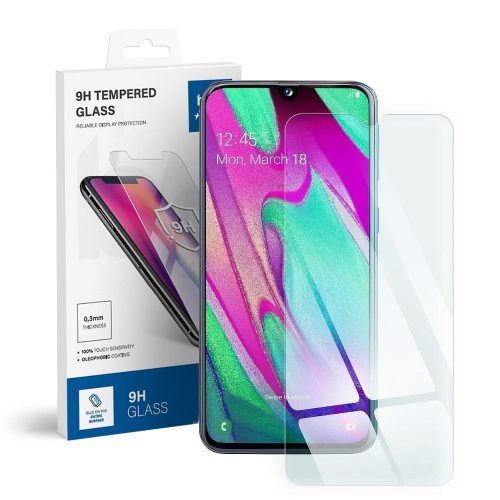 Edzett üveg kék Star - SAMSUNG Galaxy A40