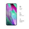 Edzett üveg kék Star - SAMSUNG Galaxy A40