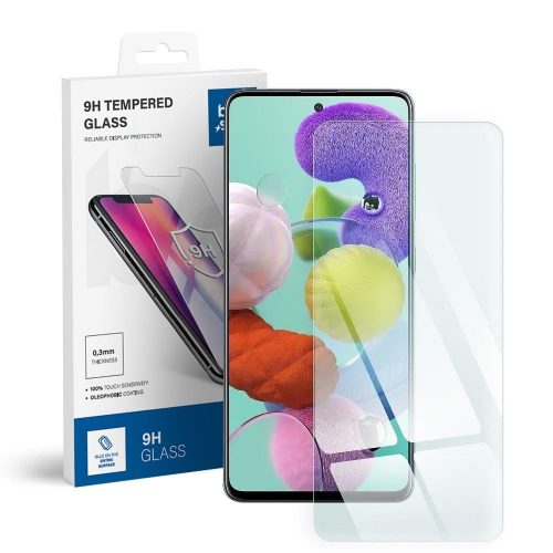 Edzett üveg kék Star - SAMSUNG Galaxy A51