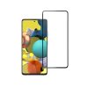 Edzett üveg kék Star - SAMSUNG A51 Full Face (teljes ragasztóval és kerettel/kis méret) - fekete Edzett üveg kék Star
