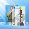 5D Mr. Monkey üveg - Apple iPhone SE 2020 fekete (Strong HD)