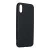 SILICONE tok IPHONE X-hez fekete