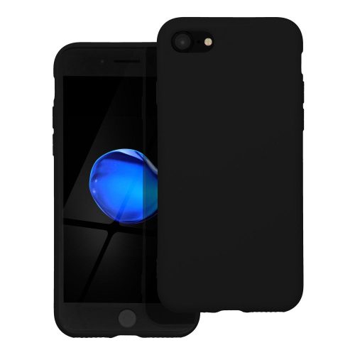 SILICONE tok IPHONE 7 fekete színben