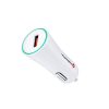 CELL F-ENERGY TFK-CC-095 autós töltő USB A QC3.0 2,4A fehér
