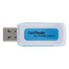 Memóriakártya-olvasó USB 2.0 kék fehér