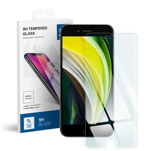 Edzett üveg kék Star - IPHONE 7/8/SE 2020