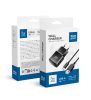 kék STAR utazó töltő 2A 10W USB A + kábel USB A to Type C TFK-TC-1100B fekete