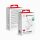 CELL F-ENERGY TFK-TC-20WPD utazótöltő Type C + Type C to Lightning PD QC4.0 3A 20W fehér kábel