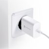 CELL F-ENERGY TFK-TC-20WPD utazótöltő Type C + Type C to Lightning PD QC4.0 3A 20W fehér kábel