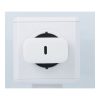 CELL F-ENERGY TFK-TC-20WPD utazótöltő Type C + Type C to Lightning PD QC4.0 3A 20W fehér kábel
