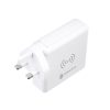 Multifunction charger Forcell F-Energy 4in1 2 x USB A + USB C 15W + power bank 8000mAh + wireless charging white