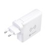Multifunction charger Forcell F-Energy 4in1 2 x USB A + USB C 15W + power bank 8000mAh + wireless charging white