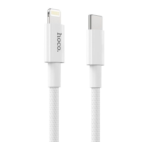 HOCO kábel Type C to Lightning PD 3A 20W X56 1 m fehér