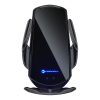 FORCELL car holder with wireless charging automatic sensor + magnetic adapters HS1 15W black