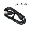 FORCELL car holder with wireless charging automatic sensor + magnetic adapters HS1 15W black
