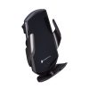 FORCELL car holder with wireless charging automatic sensor + magnetic adapters HS1 15W black