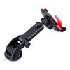 CELL F-GRIP automata autós telefontartó szélvédőre / légbefúvóra vezeték nélküli töltéssel Qi 15W piros