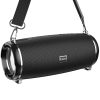 Wireless speaker LED 2 x 5W 6h Hoco HC2 black