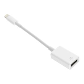Adapter OTG USB A (női) to Lightning (férfi) fehér