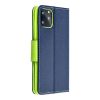 FANCY Book case for SAMSUNG A32 5G navy/lime