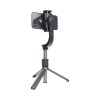Önkioldós bot vezeték nélküli távirányítóval, stabilizátorral ellátott tripod GIMBAL SSTR-L08 fekete