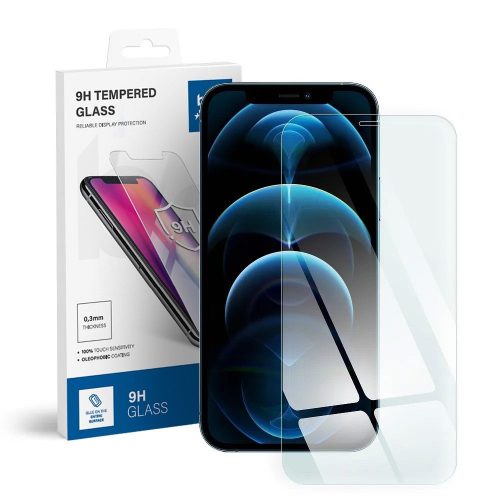 Edzett üveg kék Star - IPHONE 12 Pro Max