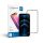 Edzett üveg kék Star - APP IPHONE 12/12 Pro 5D Full Cover fekete