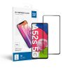 Edzett üveg kék Star - SAMSUNG A52/52s 5G/LTE Full Face (teljes ragasztós, kerettel/kis méret) - fekete Edzett üveg kék Star