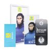 5D Mr. Monkey üveg - Apple iPhone 12 / 12 Pro fekete (Erős Matt)