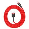 BASEUS kábel USB A - Lightning 1,5A Cafule CALKLF-C09 2 m piros