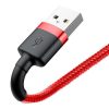 BASEUS kábel USB A - Lightning 1,5A Cafule CALKLF-C09 2 m piros