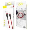 BASEUS kábel USB A - Lightning 1,5A Cafule CALKLF-C09 2 m piros