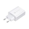 CELL F-ENERGY TFK-TC-25WPD utazó töltő Type C + Type C to Type C PD Q.C 3A 25W kábel fehér