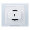 CELL F-ENERGY TFK-TC-25WPD utazó töltő Type C + Type C to Type C PD Q.C 3A 25W kábel fehér