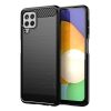 CARBON tok SAMSUNG A22 LTE (4G) készülékhez fekete színben