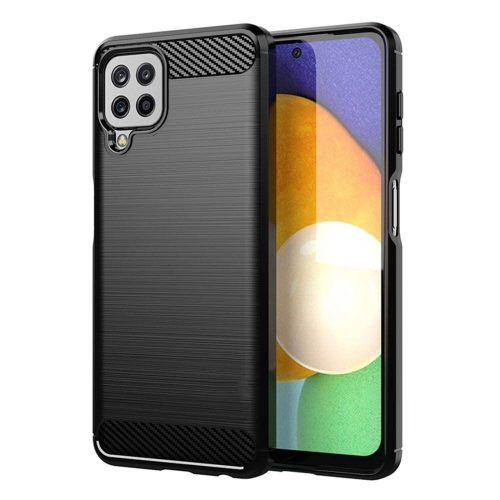 CARBON tok SAMSUNG A22 LTE (4G) készülékhez fekete színben