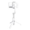 Önkioldós bot vezeték nélküli távirányítóval és stabilizátorral ellátott tripod GIMBAL SSTR-L08 fehér