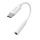 Adapter AUX USB C to Jack 3,5 mm Hoco LS30 white