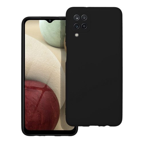 SILICONE tok SAMSUNG A12 fekete színben