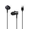 XIAOMI epiroseti vezetékes fülhallgató Typ C mikrofonnal HSEJ04WM fekete bliszterben