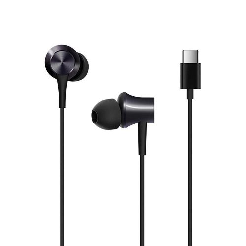 XIAOMI epiroseti vezetékes fülhallgató Typ C mikrofonnal HSEJ04WM fekete bliszterben