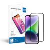 Edzett üveg kék Star - APP IPHONE 13/13 Pro/14/16e 5D Full Cover fekete
