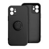 SILICONE RING tok IPHONE 12 Pro Max-hoz fekete