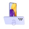 SILICONE RING tok SAMSUNG A52 5G / A52 LTE (4G) / A52S készülékhez, lila színben